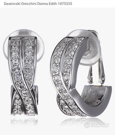 Orecchini  Swarovski  clip vintage