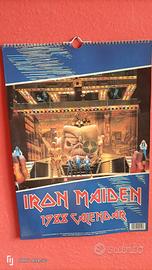 Iron maiden calendario 1988