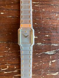 Orologio acciaio e oro