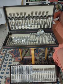 Servizio posate ABERT 18/12 –12 persone- Vintage –