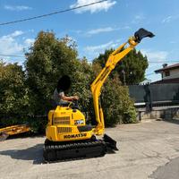 E242 - Escavatore 15 q Komatsu PC15 Carro Allargab