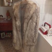 giacca in pelliccia volpe di Groenlandia autentica