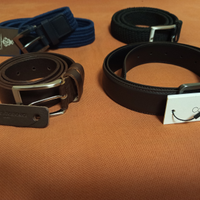 Cinture abbigliamento uomo stock