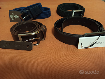 Cinture abbigliamento uomo stock