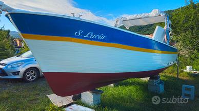 Gozzo in legno 7 mt  volvo penta .