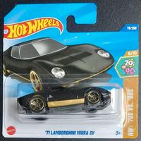 Hot  Wheels '71 Lamborghini Miura Sv Nera