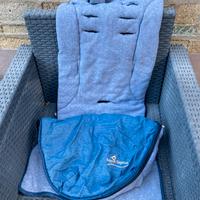 Sacco per passeggino con coprigambe