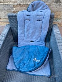 Sacco per passeggino con coprigambe