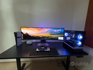 Postazione gaming pc