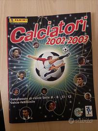 Album figurine calciatori panini 2002-2003