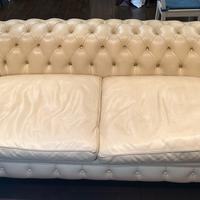 Divano poltrona Frau Chester One in pelle
