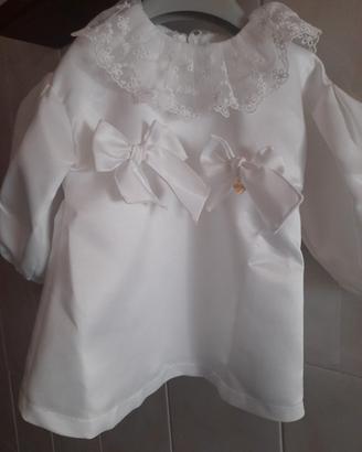 abito cerimonia neonata Le Bebe' Enfant