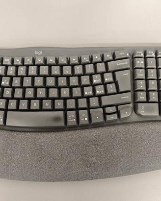 tastiera Logitech Wave Keys Windows/Mac, ITA QWERT