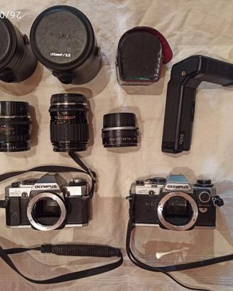 set fotografico analogico