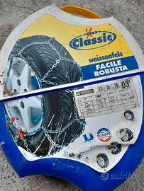 Catene da neve, varie misure