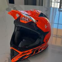 CASCO AIROH CARBON TG. S ENDURO /DOWNIL