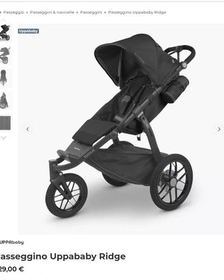 passeggino bambini fino 15 kg freni a disco