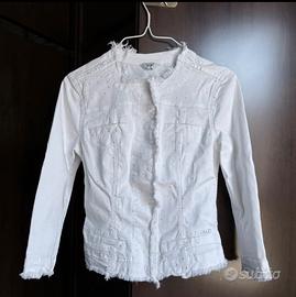 Giacca Liu Jo in Denim Bianco - Taglia 38
