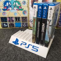 stand porta giochi PlayStation 5 ps5