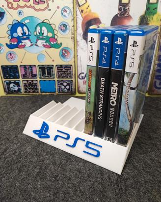 stand porta giochi PlayStation 5 ps5