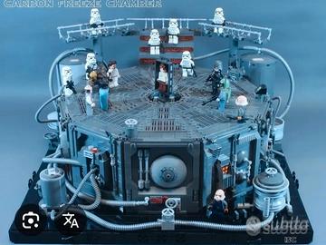 Lepin Star Wars Moc Chamber Carbon Freeze nuovo 