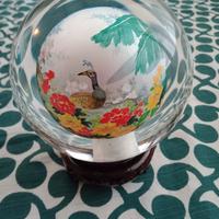 Sfera di vetro Cinese Dipinta a mano