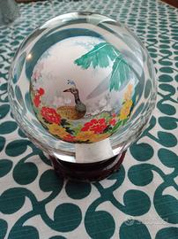 Sfera di vetro Cinese Dipinta a mano