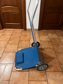 Carrello pieghevole da spiaggia in alluminio
