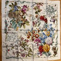 foulard Gucci con la stampa "Flora" originale nuov