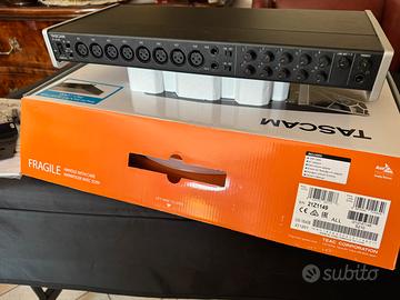 Tascam US16x08 Scheda Audio USB Preamp. Mic.