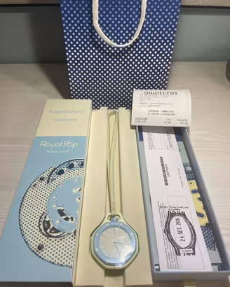 Swatch AP Royal Pop Blaue Acht (Roma)