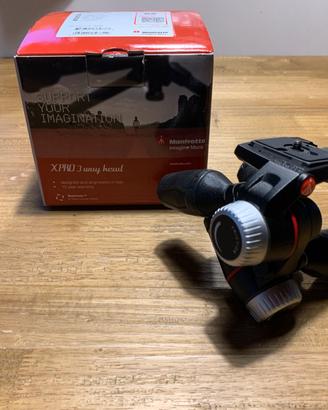 Testa a Tre Vie MANFROTTO