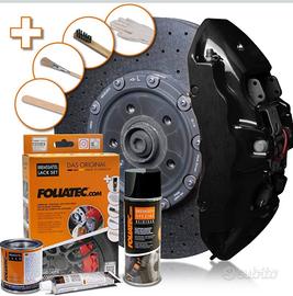 Kit Vernice per pinze freni nera follia tec