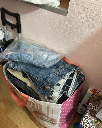 Omaggio una borsa di jeans per ragazzo tg 46-48