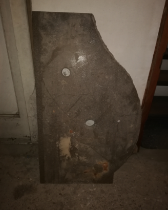 Piano per lavabo in pietra Piasentina