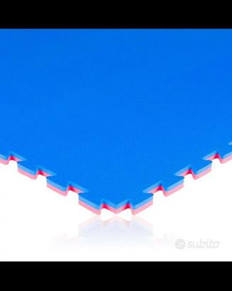 Tatami EVA blu/rosso