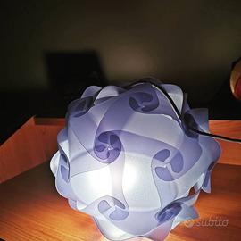 Lampada da tavolo design moderno abat jour