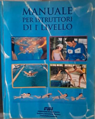 libro nuoto istruttore fin