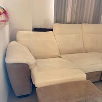 Divano Luxury in camoscio