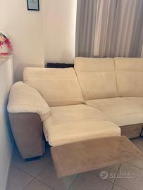 Divano Luxury in camoscio