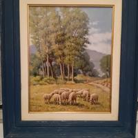 Pascolo MATTEO GIOVENALE 45 x 35 olio