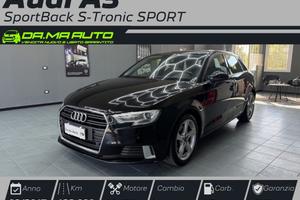 Audi A3 SPB 1.6 TDI 116 CV S tronic Sport 2017