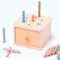 Montessori scatola con bastoncini 