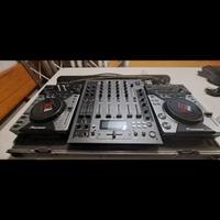 Cdj 400 pioneer mixer flycase