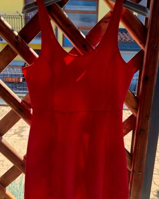 Vestito donna skater rosso H&M - Taglia 44