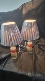 Coppia di abat jour kitsch della Mutti