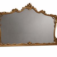 Grande specchio scenografico stile barocco