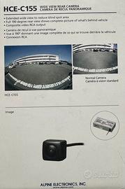 Alpine HCE-C155 Rear Camera a Grandangolo