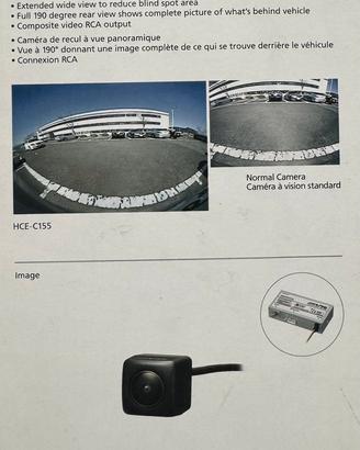 Alpine HCE-C155 Rear Camera a Grandangolo