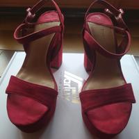 Sandali rossi  donna